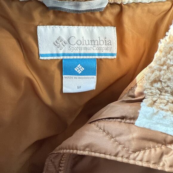Columbia Brown and Cream Plaid Jacket - Picture 6 of 6